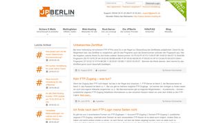 
                            6. FTP Archives - JPBerlin - Politischer Provider | JPBerlin – Politischer ...