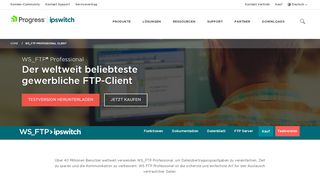 
                            2. FTP Client Software - WS_FTP Pro - Ipswitch