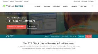 
                            3. FTP Client Software - WS_FTP Professional - Ipswitch