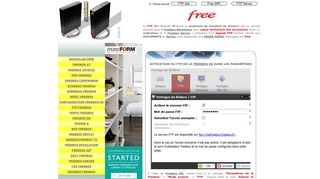 
                            11. FTP DE LA FREEBOX REVOLUTION ET DES PAGES PERSO