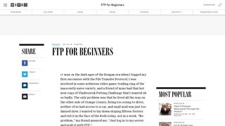 
                            4. FTP for Beginners | WIRED