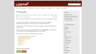 
                            4. FTP-klienter | SupportWiki SE - Loopia