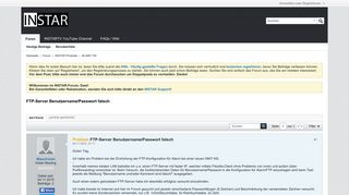 
                            11. FTP-Server Benutzername/Passwort falsch - Ihr Spezialist für IP ...