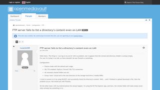 
                            9. FTP server fails to list a directory's content even on LAN - FTP ...