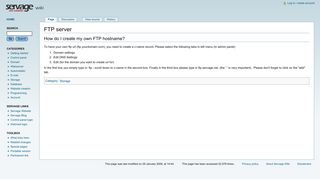 
                            7. FTP server - Servage Wiki