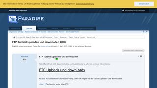 
                            3. FTP Tutorial Uploaden und downloaden - Internet/LAN - VB-Paradise ...