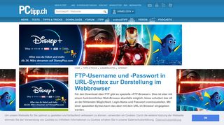 
                            4. FTP-Username und -Passwort in URL-Syntax zur Darstellung im ...