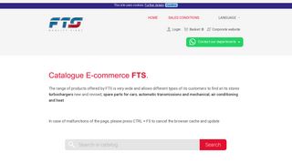 
                            11. FTS Ecommerce - Homepage