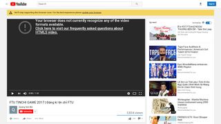 
                            5. FTU TINCHI GAME 2017 | Đăng kí tín chỉ FTU - YouTube