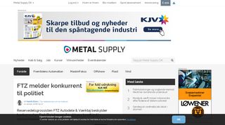 
                            6. FTZ melder konkurrent til politiet - Metal Supply DK