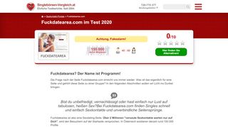 
                            2. Fuckdatearea.com im Härte-Test 2019 - Abzocke oder Top?