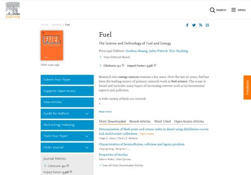 
                            1. Fuel - Journal - Elsevier