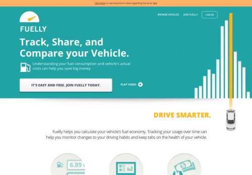 
                            2. Fuelly - Track and Compare your MPG