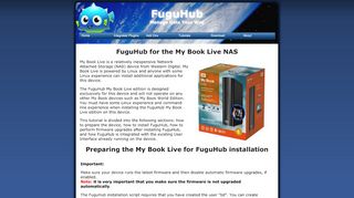 
                            13. FuguHub for the My Book Live NAS