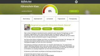 
                            4. Führerschein Klasse A - Motorrad - Bueffeln.Net - das Lernportal im ...