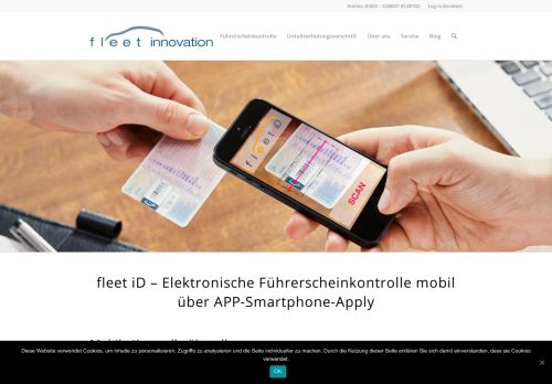 
                            6. Führerscheinkontrolle App: App-Smartphone-Apply von fleet ... - fleet iD