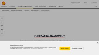 
                            13. Fuhrparkmanagement | Shell Germany