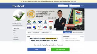 
                            6. Fui Aprovado - Página inicial | Facebook