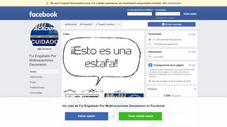 
                            4. Fui Engañado Por Multivacaciones Decameron - Inicio | Facebook