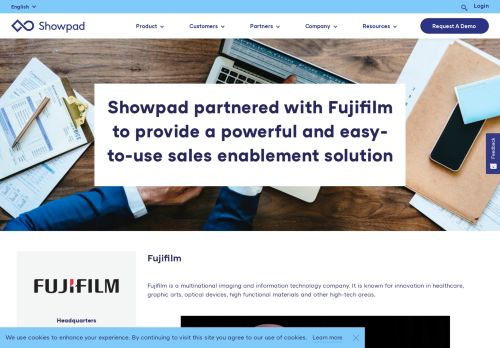 
                            3. Fujifilm – Showpad
