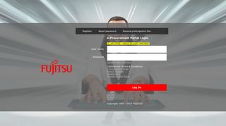 
                            3. Fujitsu e-Procurement Portal Login