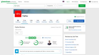 
                            10. Fujitsu Reviews | Glassdoor.co.uk