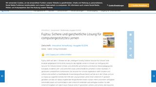 
                            13. Fujitsu: Sichere und ganzheitliche Lösung für computergestütztes ...