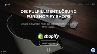 
                            12. Fulfillment für deinen Shopify Onlineshop | Click & Ship - byrd