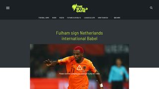 
                            12. Fulham sign Netherlands international Babel | The World Game