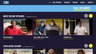 
                            5. Full Episodes – WE tv