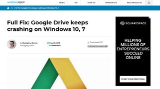
                            1. Full Fix: Google Drive keeps crashing on Windows 10, 8.1, 7