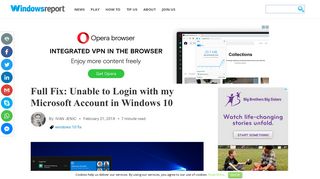 
                            11. Full Fix: Unable to Login with my Microsoft Account in Windows 10