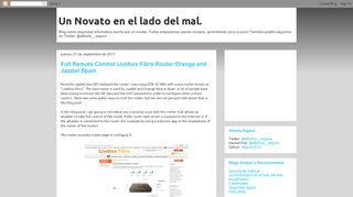 
                            12. Full Remote Control Livebox Fibra Router Orange ... - Alberto Segura