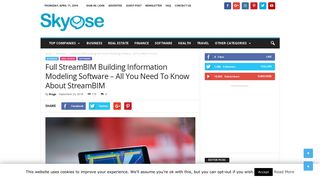 
                            12. Full StreamBIM Building Information Modeling Software - All You Need ...