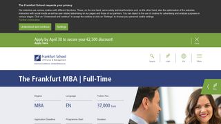 
                            11. Full-time MBA application process | Frankfurt School
