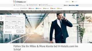 
                            6. Füllen Sie Ihr Miles & More Konto mit H-Hotels.com auf