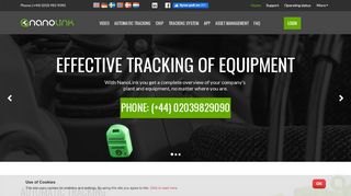 
                            3. Fully automated tracking of equipment - NanoLink Group Ltd.