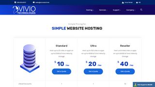 
                            12. Fully Managed Website Hosting - Vivio Technologies