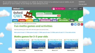 
                            6. Fun maths games and activities for kids | Oxford Owl