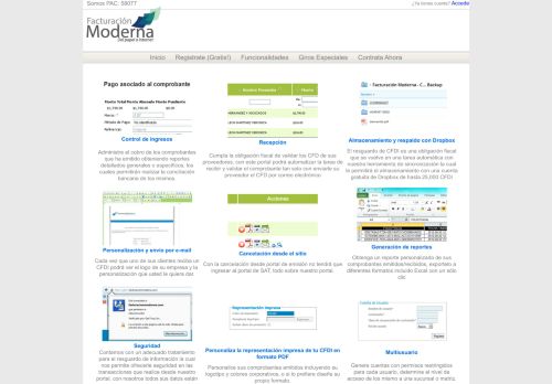 
                            6. Funcionalidades - Facturación Moderna