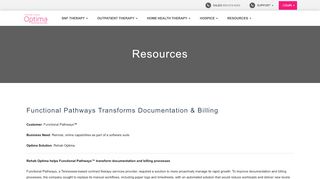 
                            4. Functional Pathways Transforms Documentation & Billing - Optima