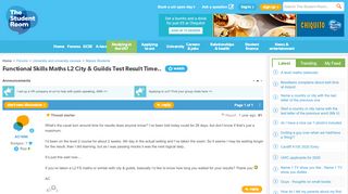 
                            13. Functional Skills Maths L2 City & Guilds Test Result Time.. - The ...