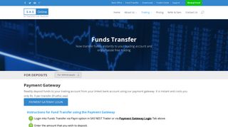 
                            6. Fund Transfer For Equity & Commodity | Hassle Free ... - SAS Online