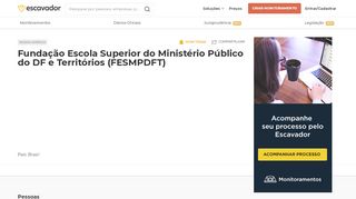 
                            11. Fundação Escola Superior do Ministério Público do DF e Territórios ...