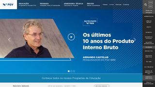 
                            8. Fundação Getulio Vargas: Portal FGV