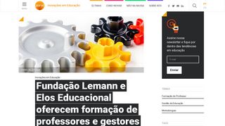 
                            6. Fundação Lemann e Elos Educacional oferecem formação de ... - Porvir