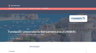 
                            10. Fundación Universitaria Iberoamericana (FUNIBER) in Espanha ...