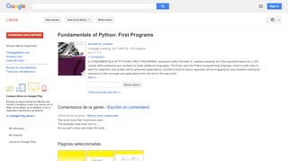 
                            11. Fundamentals of Python: First Programs