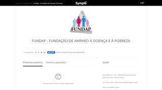 
                            10. Fundap - Fundação de Amparo à Doença e à Pobreza - Sympla