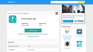
                            4. Fundo Wear Apk Download latest version 3.6.5- com.kct.fundowear ...